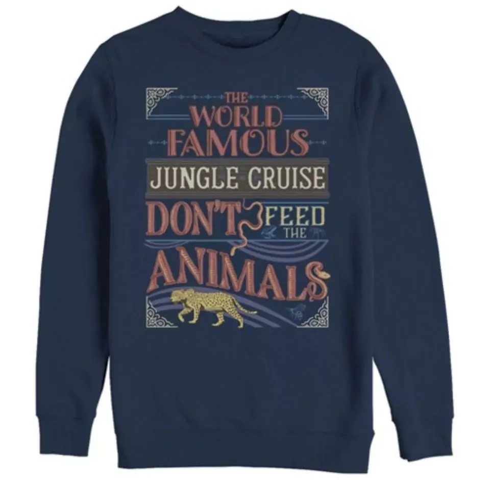 Navy jungle sweatshirt