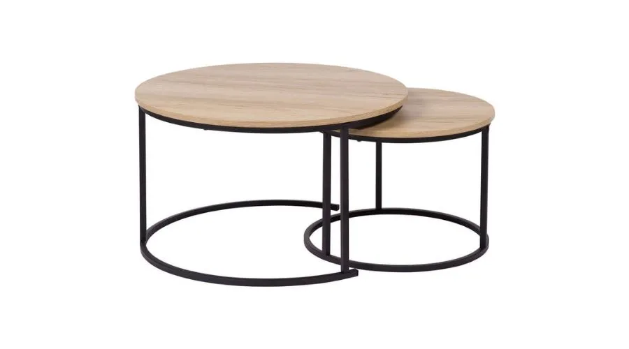 Round coffee table