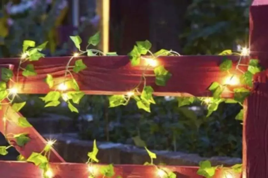Smart Solar Ivy Firefly String Lights