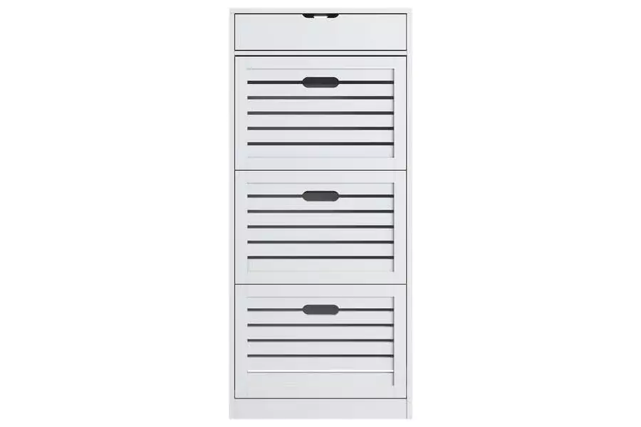 Shoe cabinet GLORIA color white