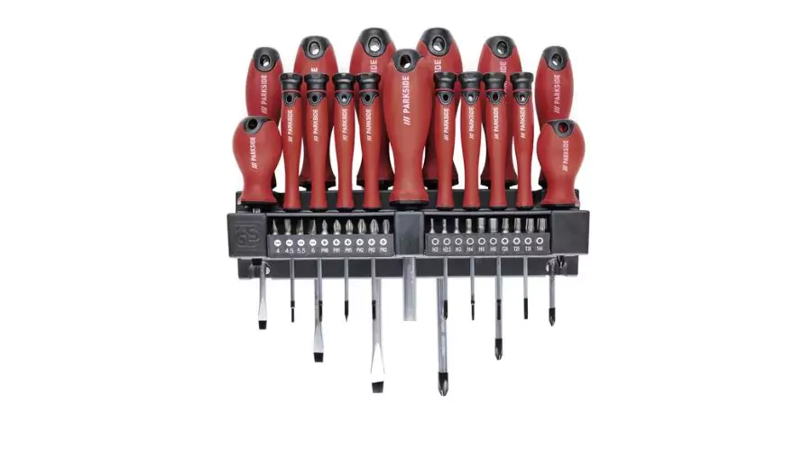 PARKSIDE® bit and screwdriver set, 37 pieces