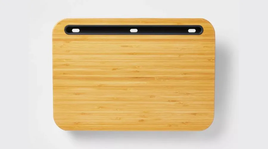 Bamboo Lap Desk with Power Bank 