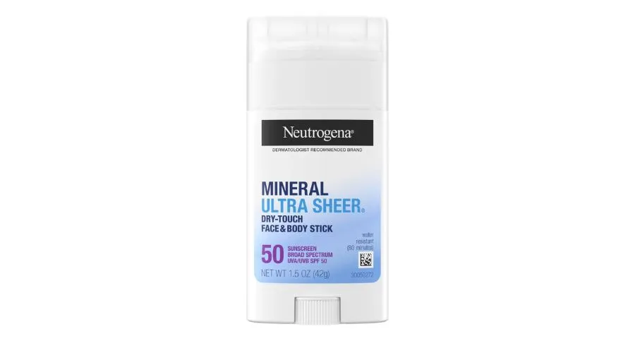 Neutrogena Mineral Ultra Sheer Face and Body Sunscreen Stick - SPF 50 - 1.5oz