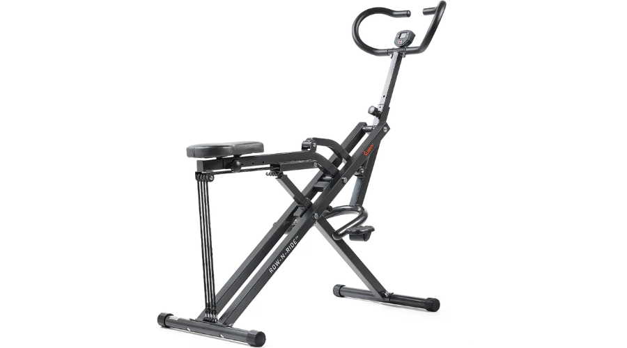 Sunny Health & Fitness Row-N-Ride Plus Assisted Squat Machine