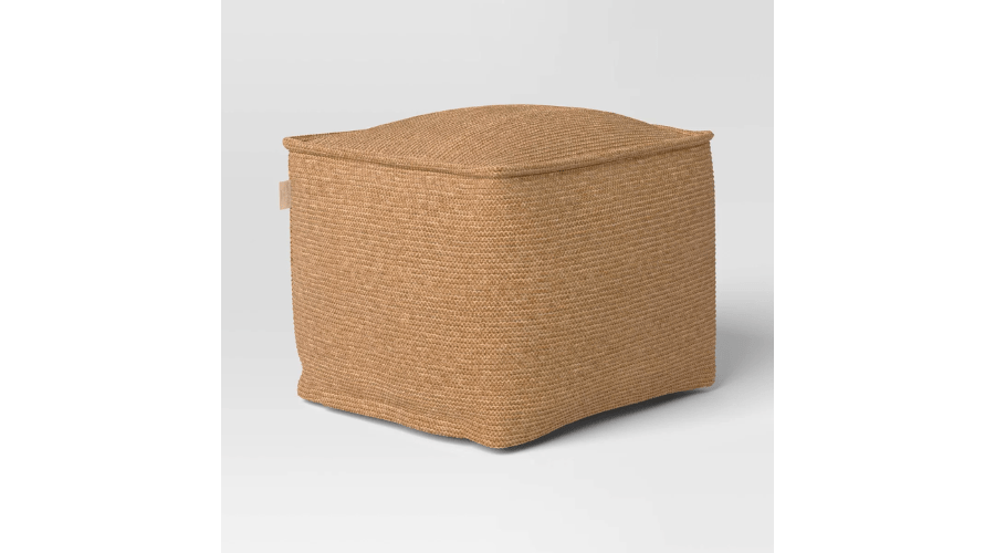 20"x15" Outdoor Patio Pouf Knit | Thesinstyle