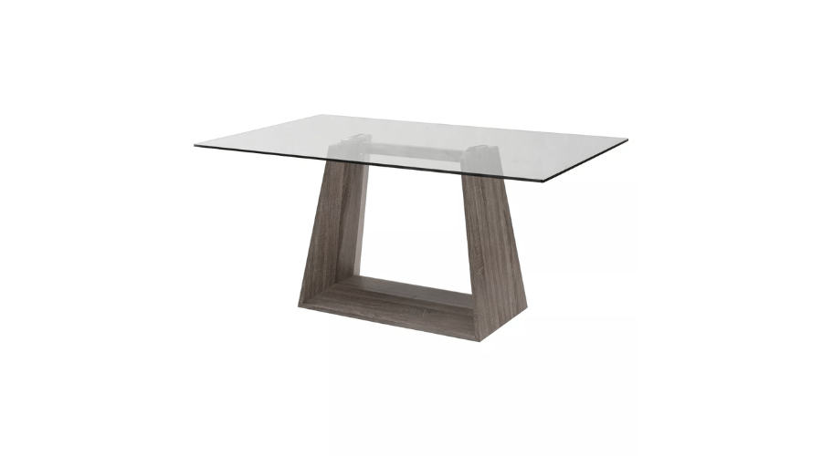 Bravo Contemporary Dining Table Wood | Thesinstyle