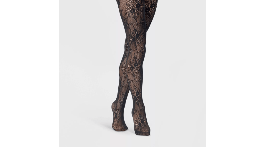Floral Net Tights by A New Day | Thesinstyle