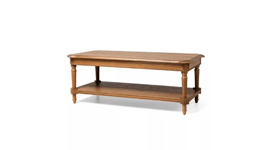 Maven Lane Pullman Traditional Square Wooden Coffee Table