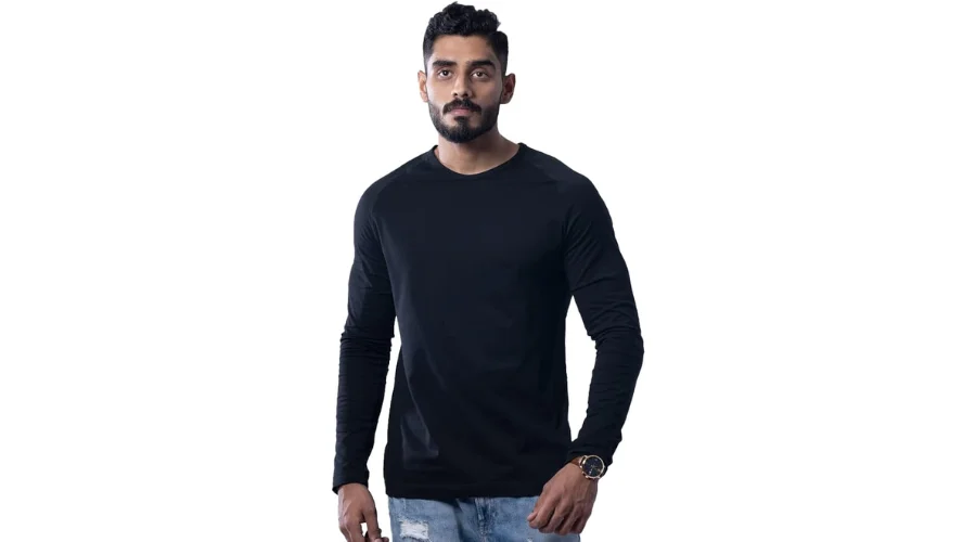 Men's Standard Fit Long Sleeve T-Shirt - Goodfellow & Co | Thesinstyle