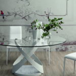 dining room glass table | Thesinstyle