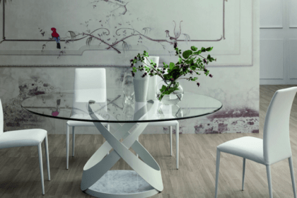 dining room glass table | Thesinstyle