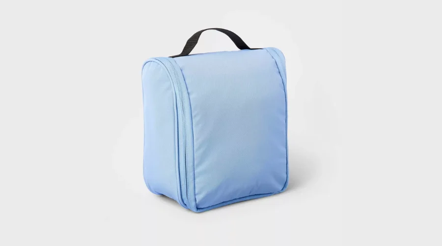 Open Story Small Hanging Travel Toiletry Bag Blue