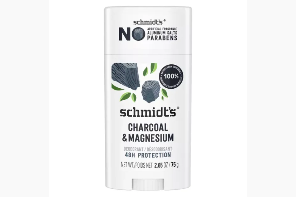 Schmidt’s Charcoal + Magnesium Natural Deodorant Stick