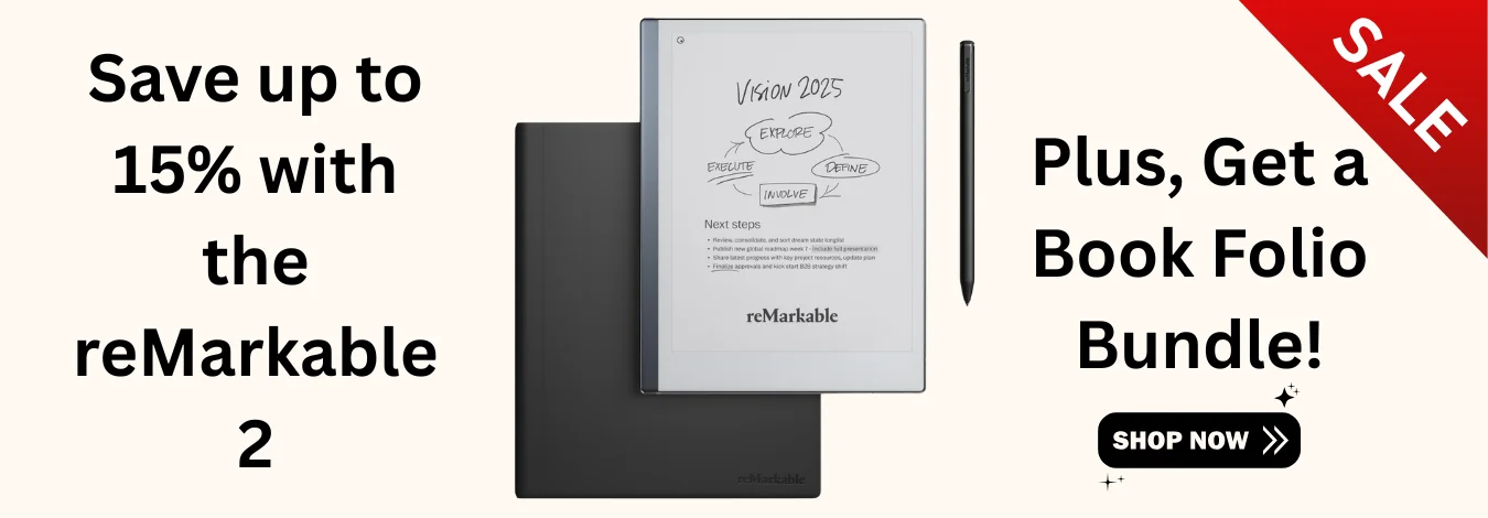 reMarkable productivity- Sale Banner